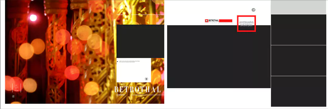 south wedding albums psd